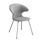 Umage Time Flies Chair with Silver Grey back, Silver Grey seat and Chrome legs