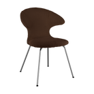 Chaise Time Flies Umage 590-19C5901-2, Horizons, coloris Teddy Brown/Chrome