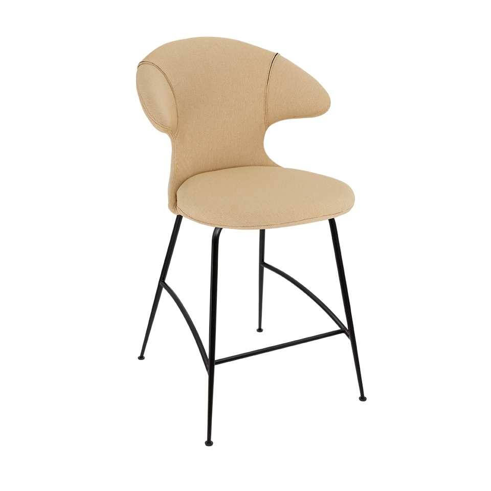 Umage 590-11C5913-3 Time Flies Counter Stool in Summer Shine with Black legs