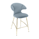 Umage 590-14C5913-1 Time Flies Counter Stool in Bright Skies with Brass legs