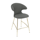 Umage 590-12C5913-1 Time Flies Counter Stool in Morning Meadows with Brass legs