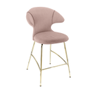 Umage 590-16C5913-1 Time Flies Counter Stool in Stone Rose with Brass legs