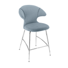 Umage 590-14C5913-2 Time Flies Counter Stool in Bright Skies with Chrome legs