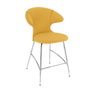 Umage 590-09C5913-2 Time Flies Counter Stool in Curry Sun with Chrome legs