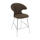 Umage 590-10C5913-2 Time Flies Counter Stool in Mocca with Chrome legs