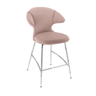 Umage 590-16C5913-2 Time Flies Counter Stool in Stone Rose with Chrome legs
