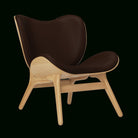 Umage 5501C5501-11 A Conversation Piece Lounge Chair, Low in Oak and Brown