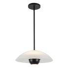 Kuzco Canada - PD11914-OP/VB - One Light Pendant - Umbra - Opal Glass/Vintage Brass