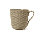 Lyngby Porcelæn 201843 Rhombe Earth Mug in Clay