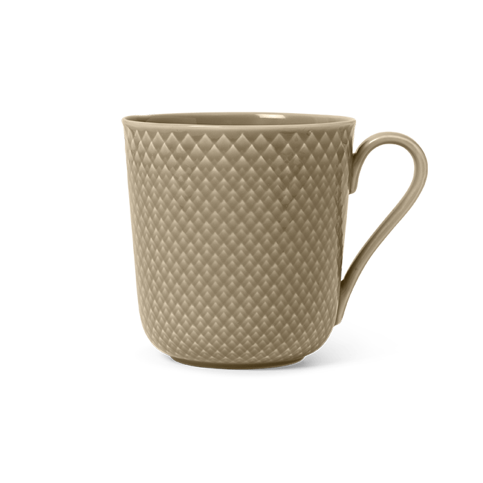 Lyngby Porcelæn 201843 Tasse Rhombe Earth en argile