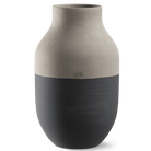 Kähler 690149 Vase circulaire Omaggio en gris anthracite
