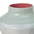 Kähler 693804 Poppery Vase in Mint/Pink