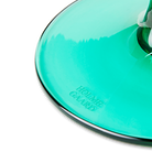 Holmegaard 4300488 Flow Glass on Foot in Emerald Green