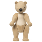 Kay Bojesen 39537 Bear Wooden Figurine in Oak/Maple