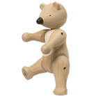 Kay Bojesen 39537 Bear Wooden Figurine in Oak/Maple