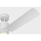 Confort visuel Ventilateur  Collection 3CCSM54RZWD Cleancut Smart LED Ceiling Ventilateur 