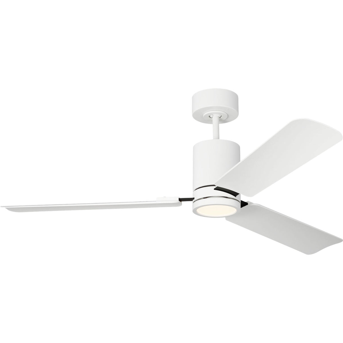 Confort visuel Ventilateur  Collection 3CCSM54RZWD Cleancut Smart LED Ceiling Ventilateur 