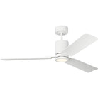 Confort visuel Ventilateur  Collection 3CCSM54RZWD Cleancut Smart LED Ceiling Ventilateur 
