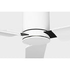 Confort visuel Ventilateur  Collection 3CCSM62RZWD Cleancut Smart LED Ceiling Ventilateur 