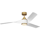 Confort visuel Ventilateur  Collection 3TOSM60BBSD Touro Smart 60" LED Ceiling Ventilateur 