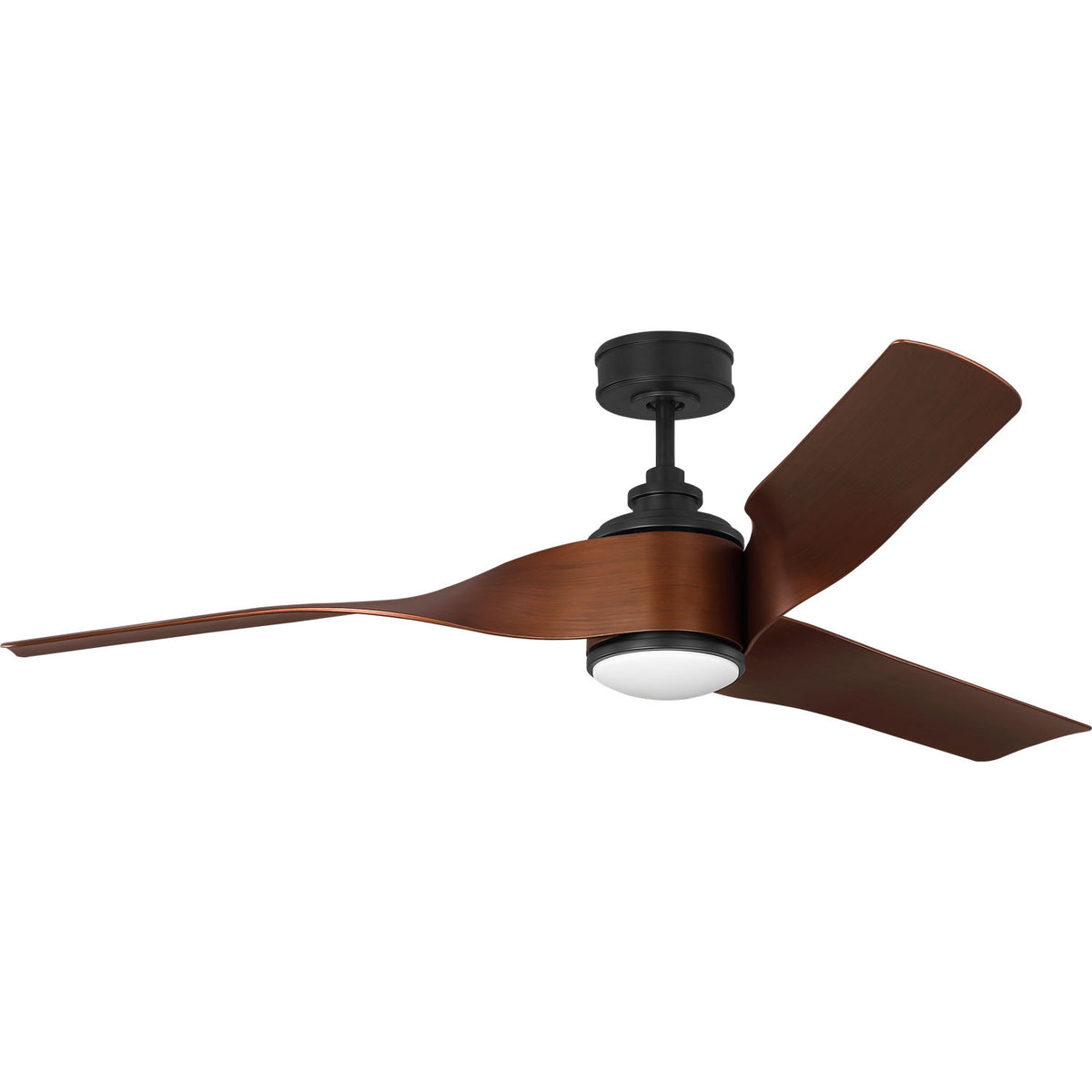 Confort visuel Ventilateur  Collection 3TOSM60MBKDWD Touro Smart 60" LED Ceiling Ventilateur 