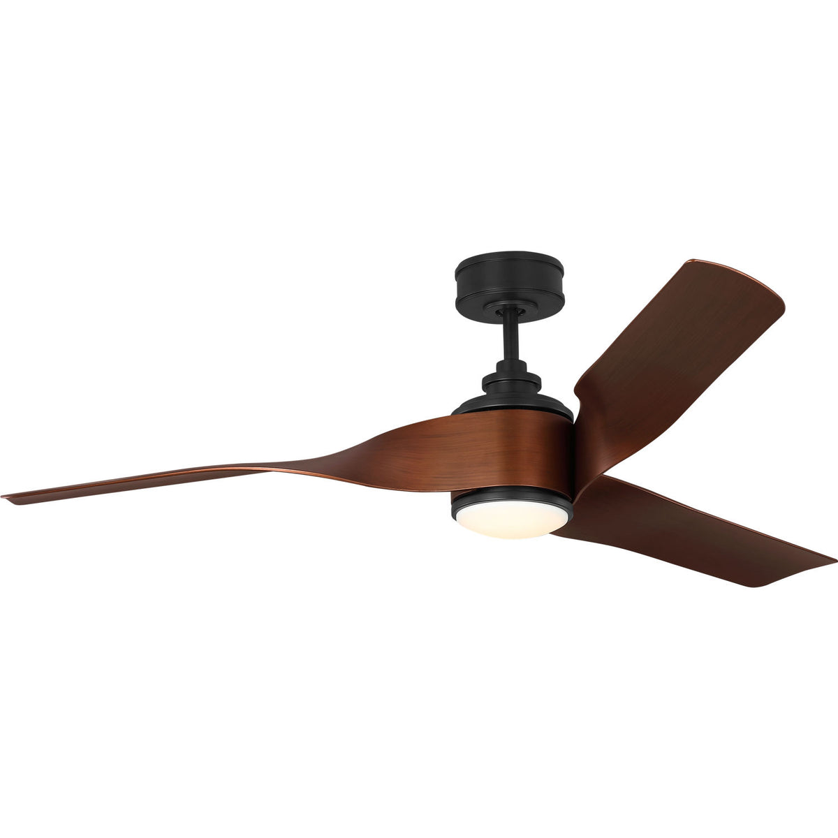 Confort visuel Ventilateur  Collection 3TOSM60MBKDWD Touro Smart 60" LED Ceiling Ventilateur 