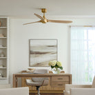 Visual Comfort Fan Collection 3VALSM60BBSWWO Valiant Smart 60" Ceiling Fan