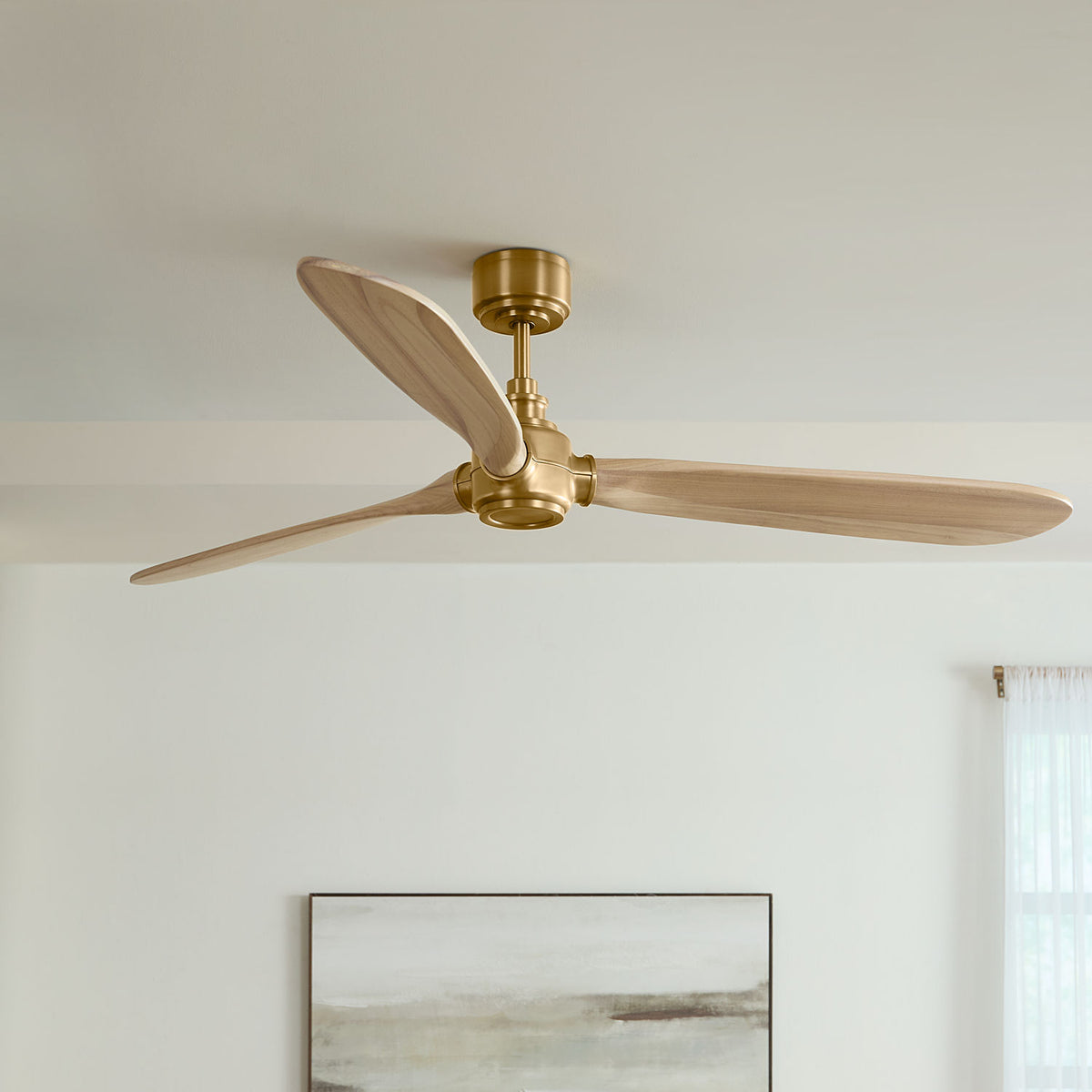 Visual Comfort Fan Collection 3VALSM60BBSWWO Valiant Smart 60" Ceiling Fan