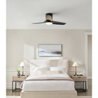 Confort visuel Ventilateur  Collection 3CGHR44MBKD Colgin Hugger Plafonnier LED Ventilateur 