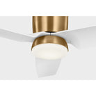 Confort visuel Ventilateur  Collection 3CGHR44SBD Colgin Hugger Plafonnier LED Ventilateur 