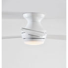 Confort visuel Ventilateur  Collection 3IKR52RZWD Ikon Plafonnier semi-encastré LED 52" Ventilateur 