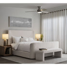 Confort visuel Ventilateur  Collection 3IKR52RZWD Ikon Plafonnier semi-encastré LED 52" Ventilateur 