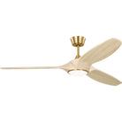 Confort visuel Ventilateur  Collection 3SLNSM60BBSWWOD Selen Smart LED Ceiling Ventilateur 