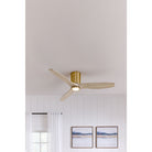 Visual Comfort Fan Collection 3SYRHSM52BBSWWOD Seyra Smart Hugger LED Ceiling Fan
