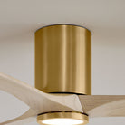 Visual Comfort Fan Collection 3SYRHSM52BBSWWOD Seyra Smart Hugger LED Ceiling Fan
