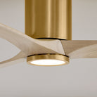 Visual Comfort Fan Collection 3SYRHSM52BBSWWOD Seyra Smart Hugger LED Ceiling Fan