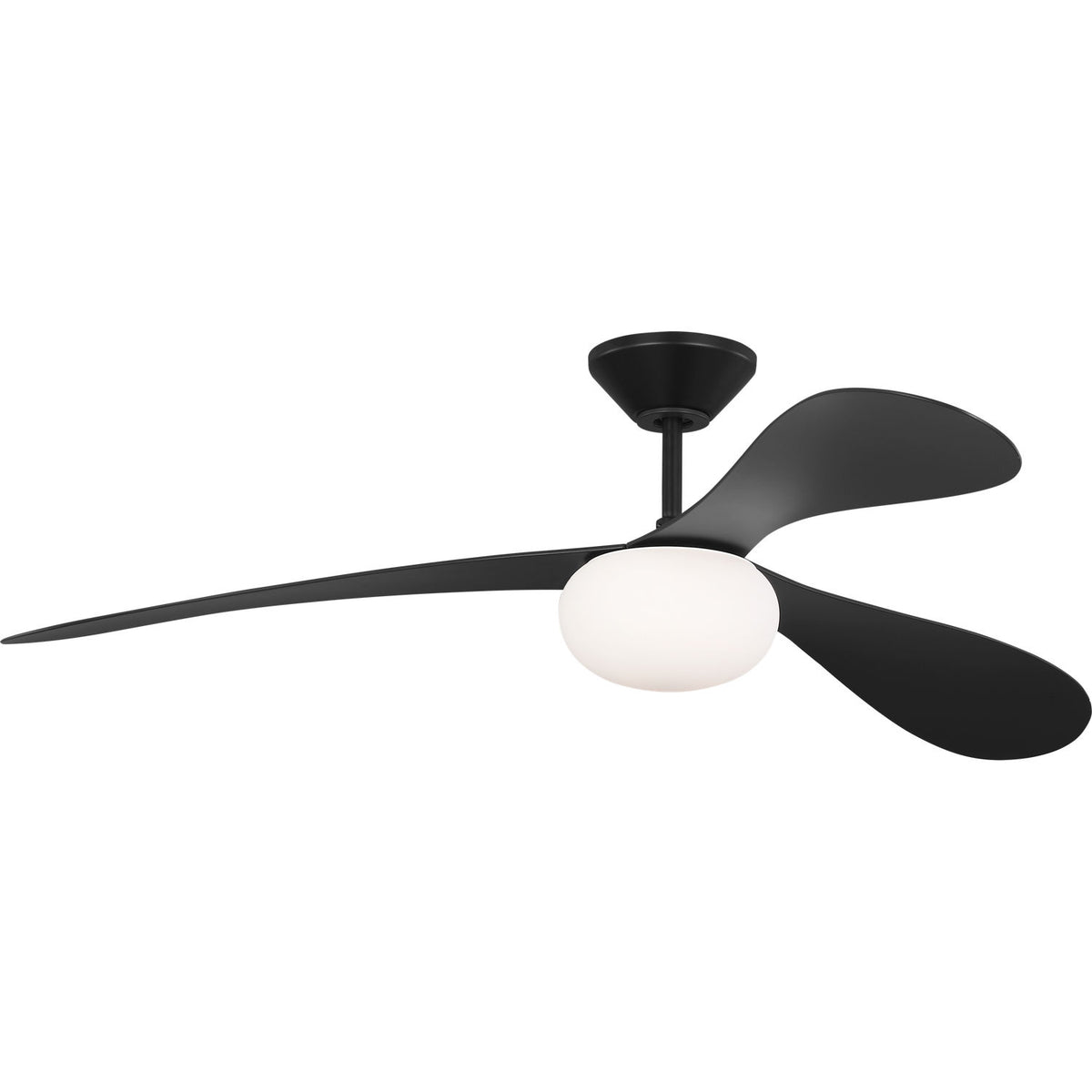 Visual Comfort Fan Collection 3DPSM58MBKD Drape Smart 58" LED Ceiling Fan