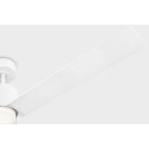 Confort visuel Ventilateur  Collection 3PESM66RZWD Plafond LED intelligent Peel Ventilateur 