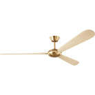 Confort visuel Ventilateur  Collection 3PODSM64BBSWWO Pod Smart Plafond 64" Ventilateur 