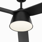 Confort visuel Ventilateur  Collection 3STUSM60MBKD Studio Smart 60" LED Ceiling Ventilateur 
