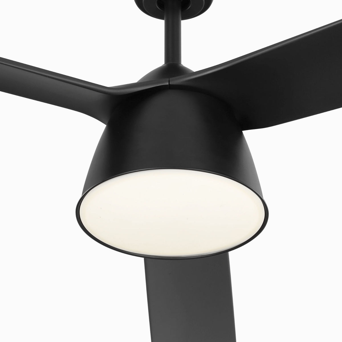 Confort visuel Ventilateur  Collection 3STUSM60MBKD Studio Smart 60" LED Ceiling Ventilateur 