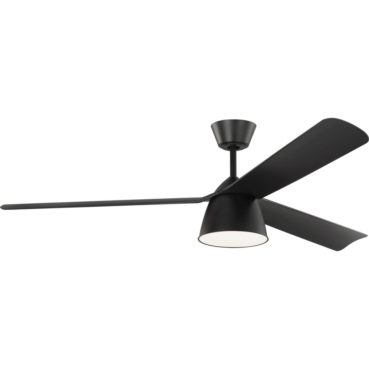 Confort visuel Ventilateur  Collection 3STUSM60MBKD Studio Smart 60" LED Ceiling Ventilateur 