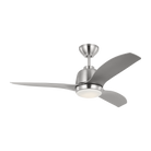 Confort visuel Ventilateur  Collection 3AVLR44BSD Avila Plafonnier LED Ventilateur 