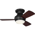 Visual Comfort Fan Collection 3IKHR32MBKD Ikon Hugger LED Ceiling Fan
