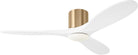 Visual Comfort Fan Collection 3MAVHSM52BBSRZWD Maverick Smart 52" Hugger LED Ceiling Fan in Burnished Brass
