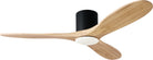 Visual Comfort Fan Collection 3MAVHSM52MBKNHD Maverick Smart 52" Hugger LED Ceiling Fan in Matte Black with Natural Honey Blades