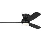 Confort visuel Ventilateur  Collection 3OBSHR52MBKD Orbis Hugger Plafonnier LED Ventilateur 