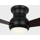 Confort visuel Ventilateur  Collection 3OBSHR52MBKD Orbis Hugger Plafonnier LED Ventilateur 