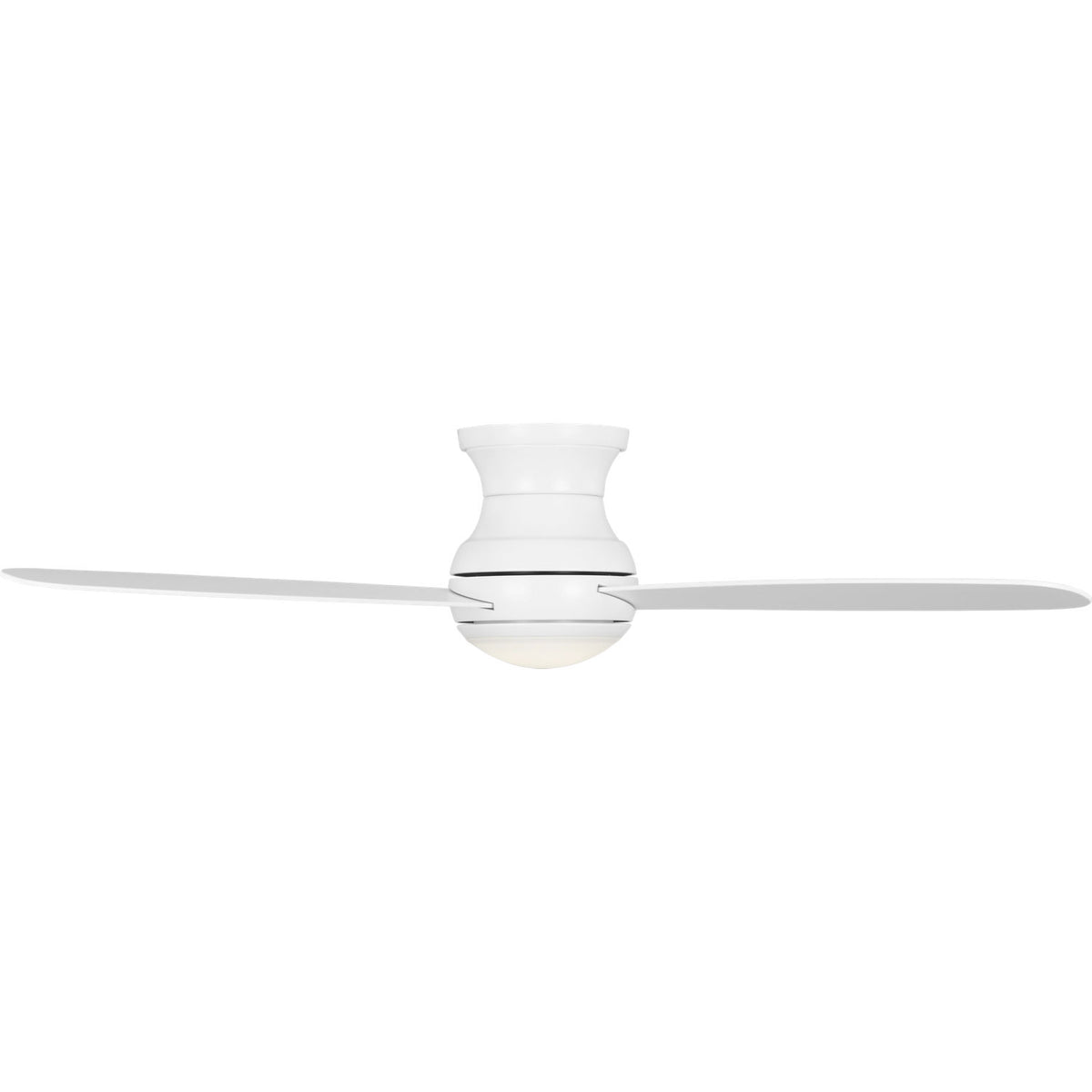Confort visuel Ventilateur  Collection 3OBSHR52RZWD Plafonnier LED Orbis Hugger Ventilateur 