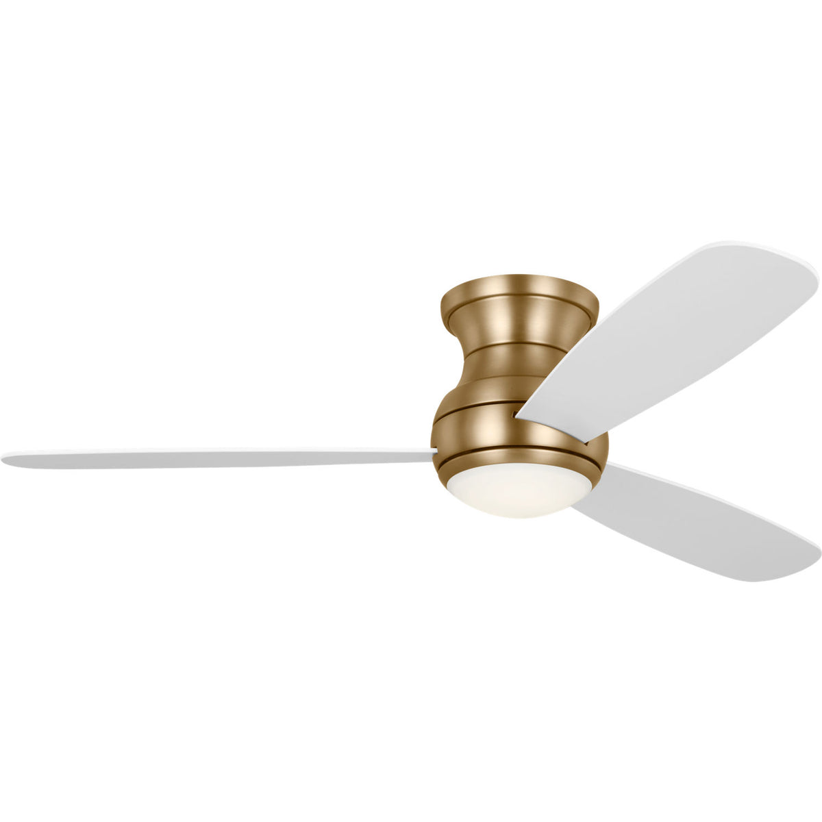 Confort visuel Ventilateur  Collection 3OBSHR52SBD Orbis Hugger Plafonnier LED Ventilateur 